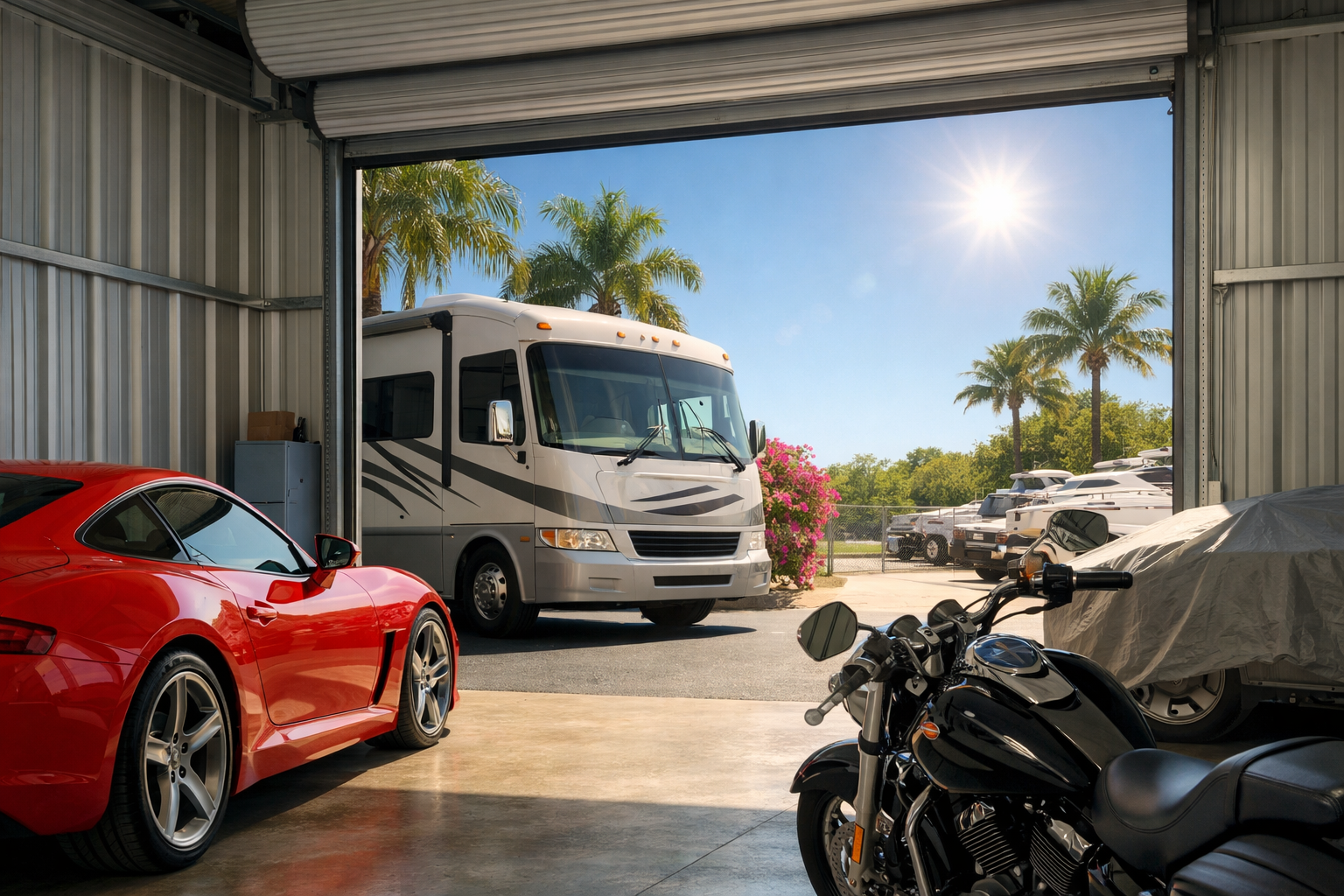 Storage Facility, Car, Storage